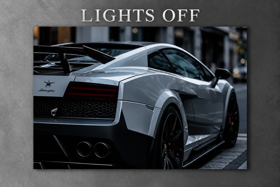 Lamborghini Gallardo LED Car Display Frame