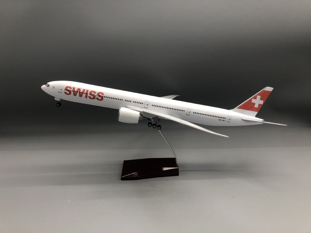 Swiss Airways Boeing 777 1:157 Scale Model