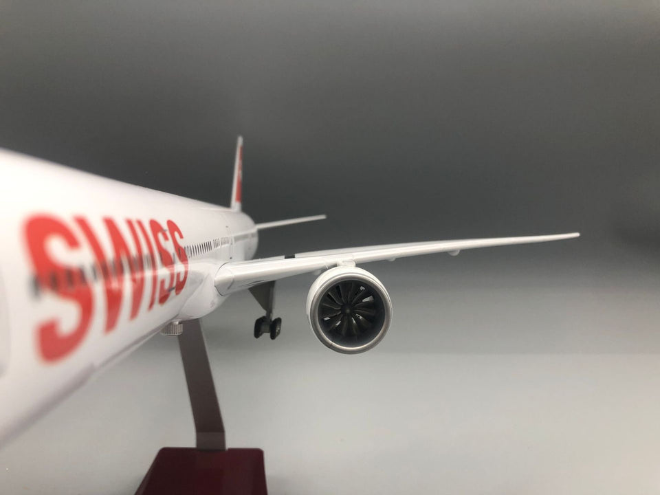 Swiss Airways Boeing 777 1:157 Scale Model