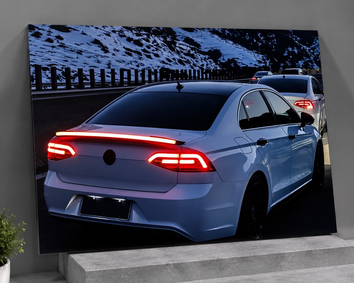 Volkswagen Passat B8 Sedan LED Car Display Frame