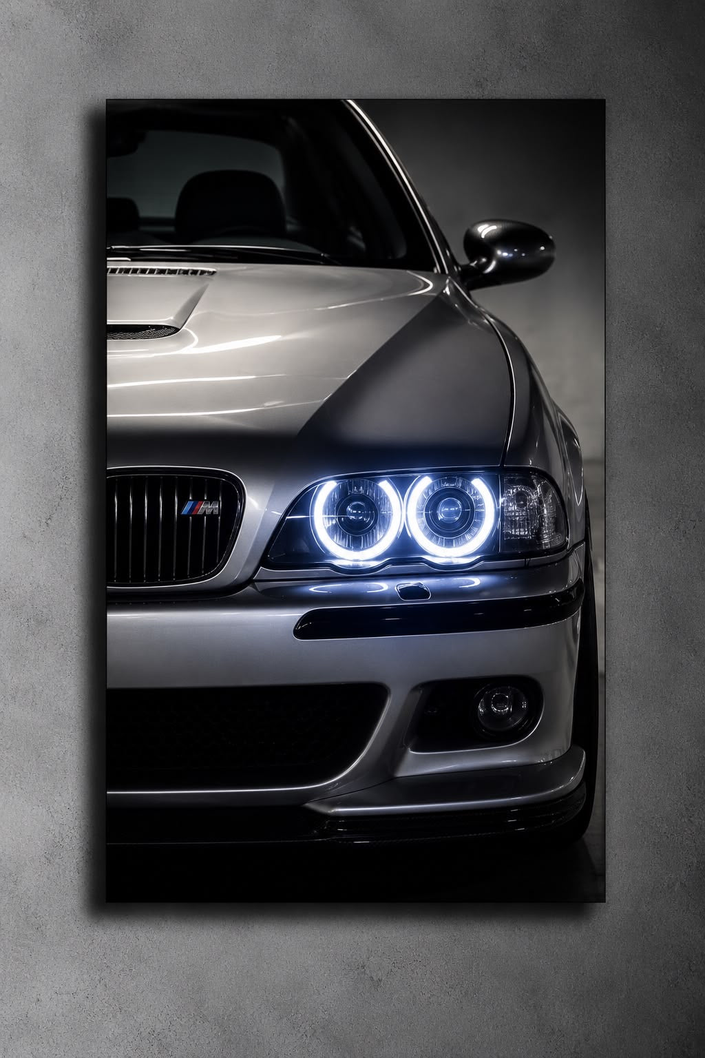 BMW Series 5 LED Car Display Frame