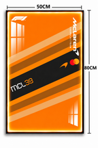 McLaren 3D Lego F1 Display Board