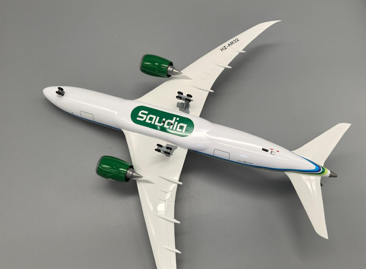 Saudi Boeing 777 1:157 Scale Model