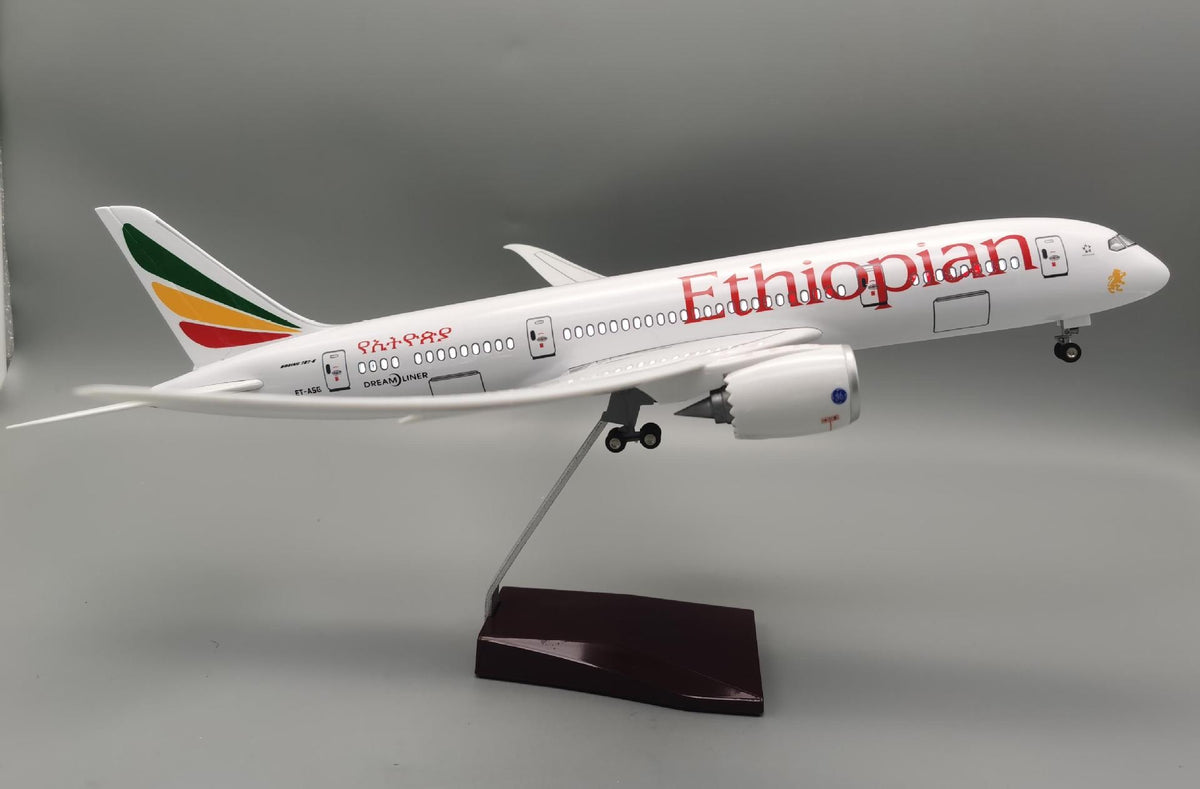 Ethiopian Airways Boeing 787 1:145 Scale Model