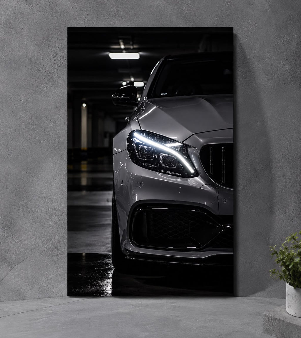 Mercedes-AMG C63 LED Car Display Frame