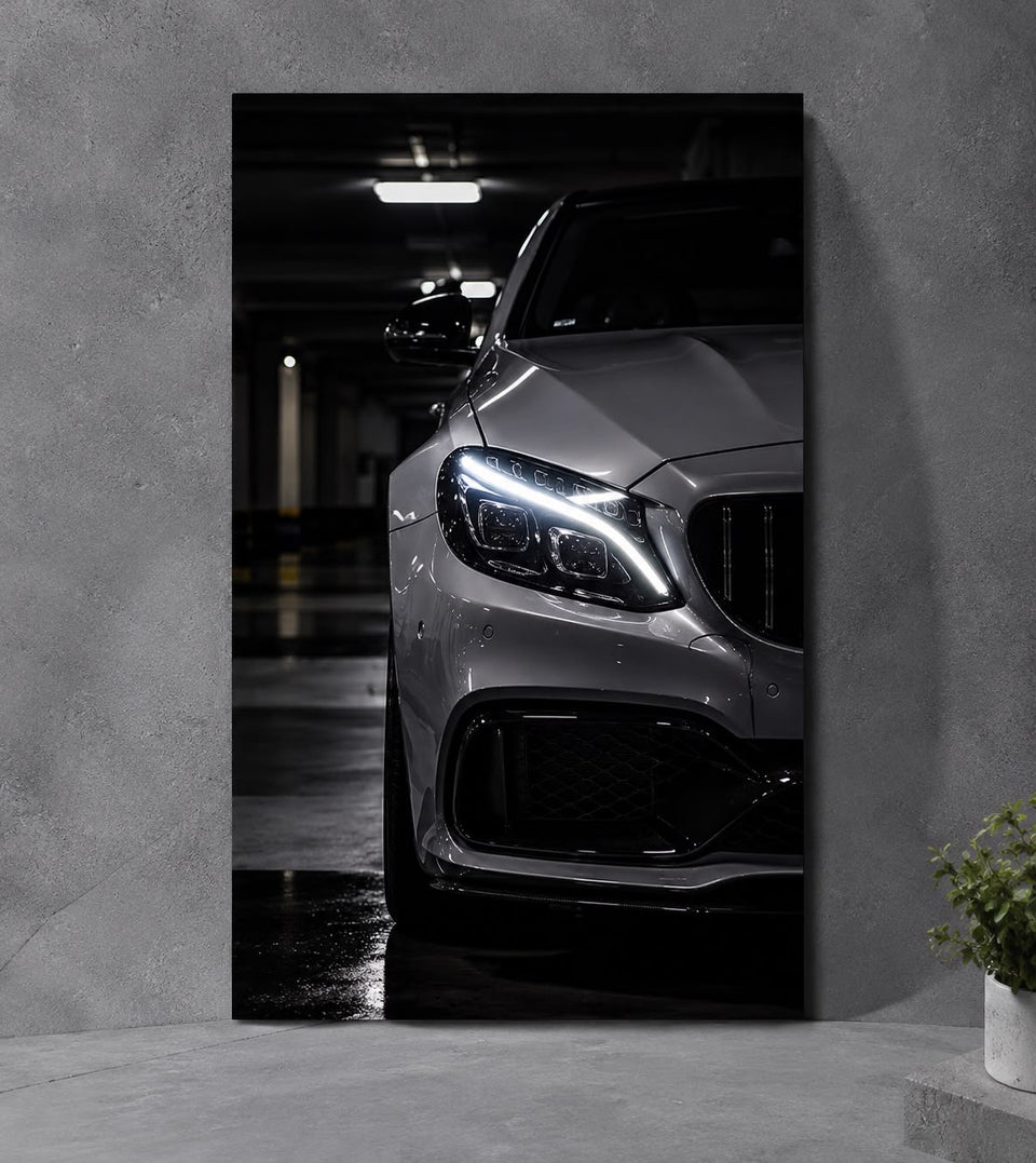 Mercedes-AMG C63 LED Car Display Frame
