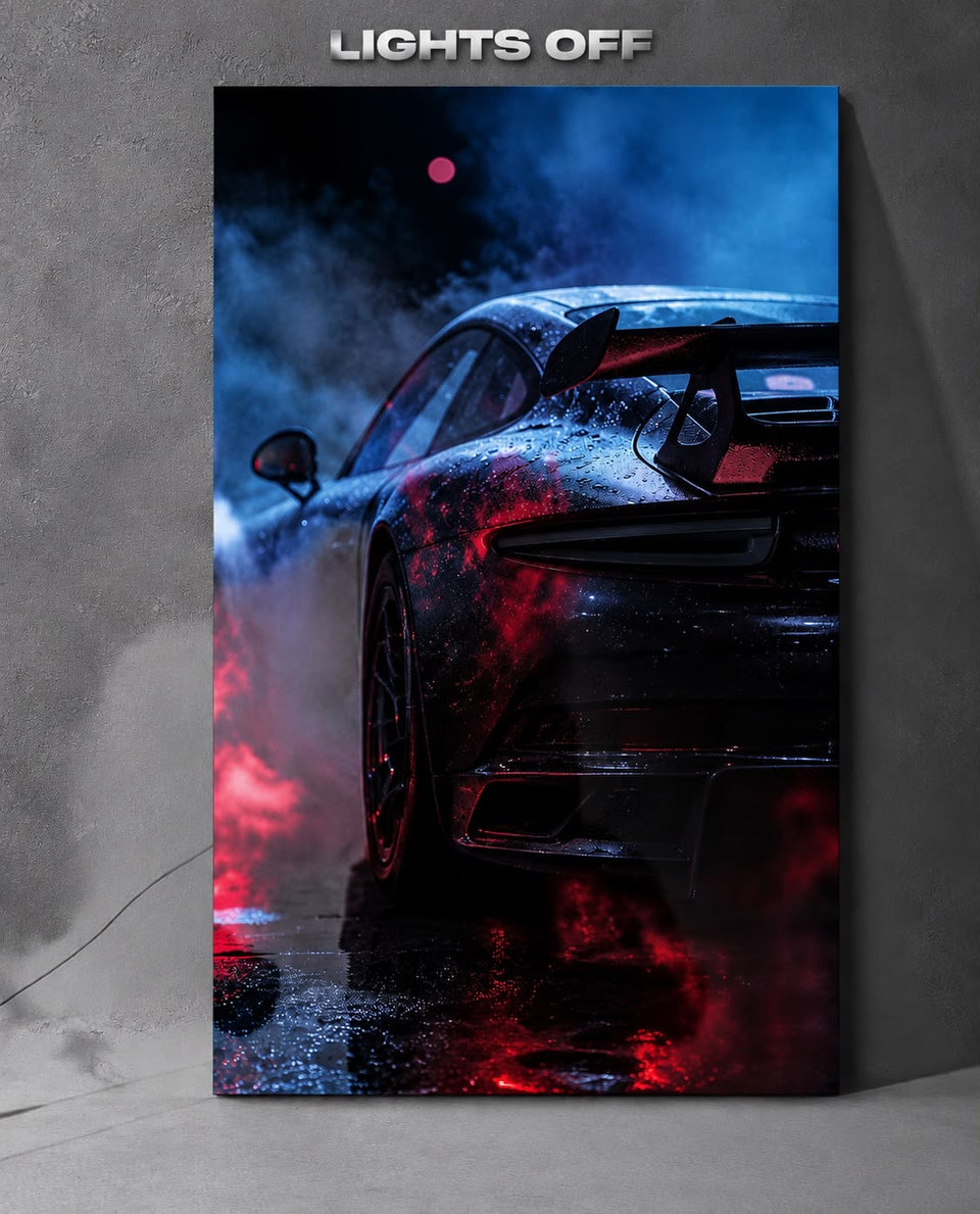 Porsche 911 GT3 LED Car Display Frame