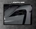 Porsche Taycan LED Car Display Frame