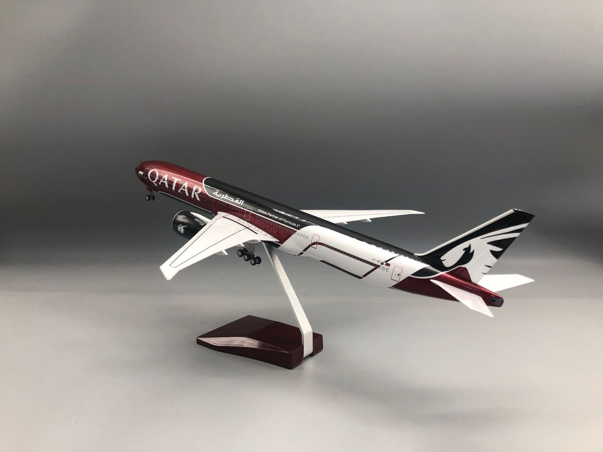 Qatar Airways Boeing 777 Formula 1 Edition 1:157 Scale Model