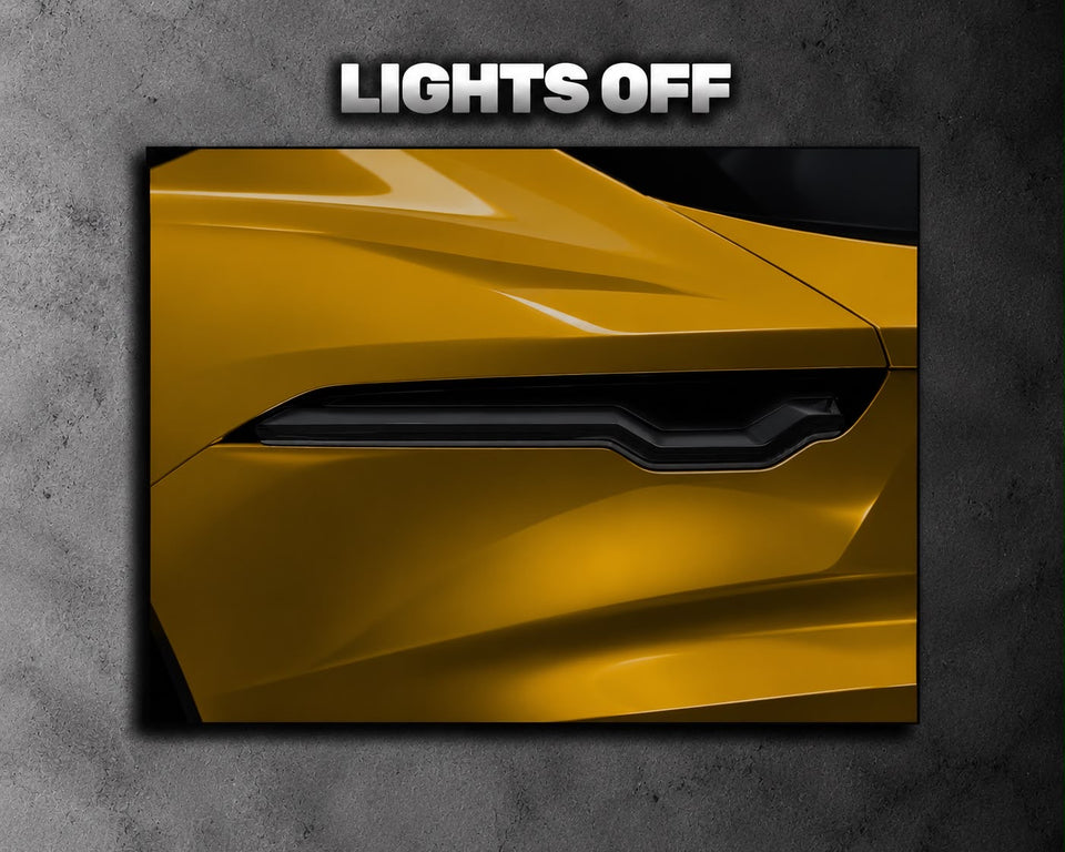 Jaguar F-Type LED Car Display Frame