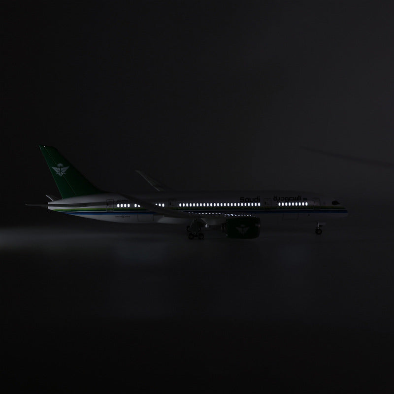 Saudi Boeing 777 1:157 Scale Model