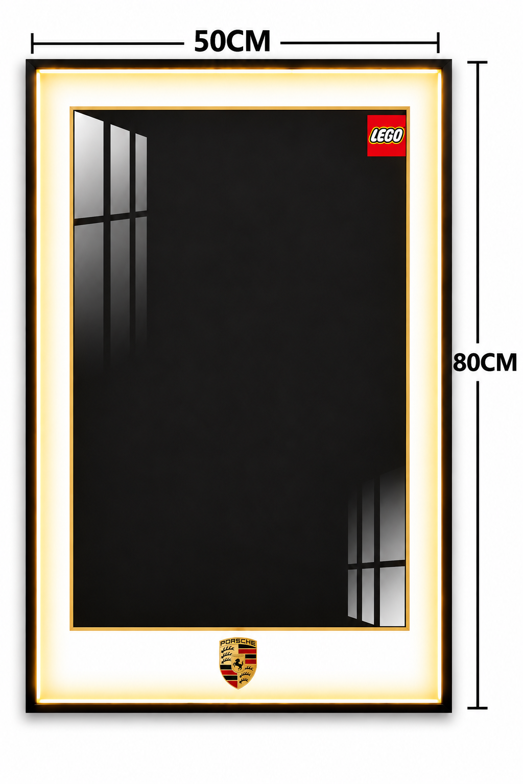 Porsche 911 GT3 RS Lego 3D Display Board