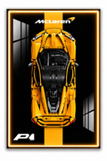 McLaren 3D Lego P1 Display Board