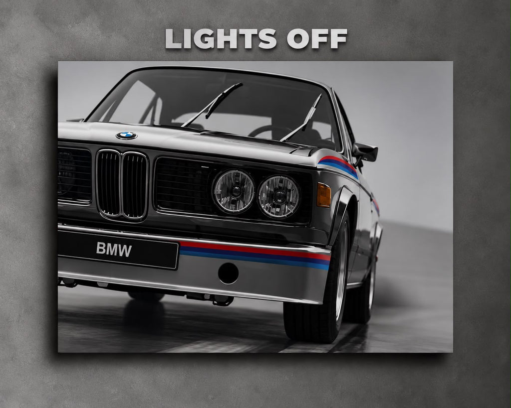 BMW 3.0 CSL LED Car Display Frame