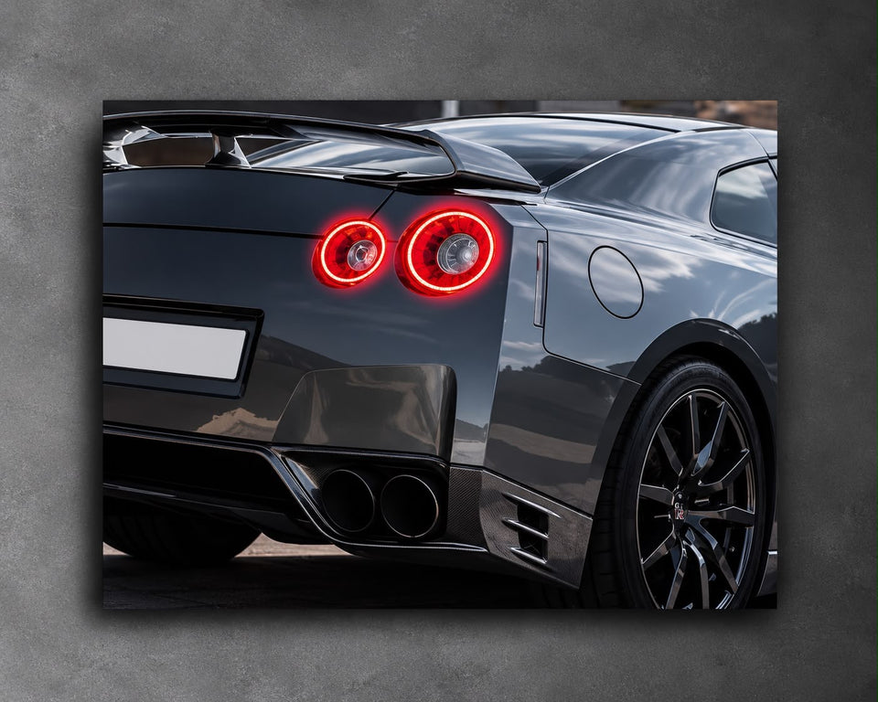 Nissan GTR LED Car Display Frame
