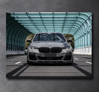 BMW Series 5 LED Car Display Frame