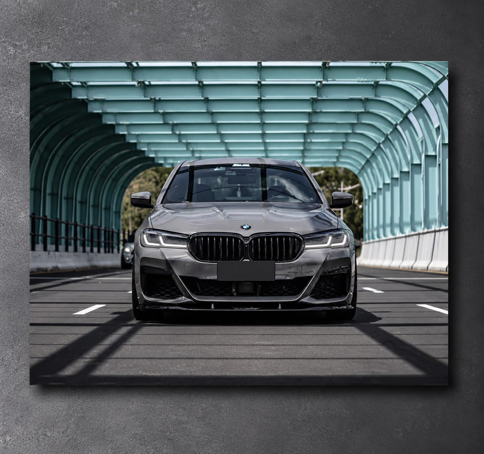 BMW Series 5 LED Car Display Frame