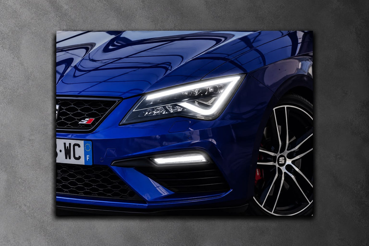 SEAT Leon Cupra LED Car Display Frame