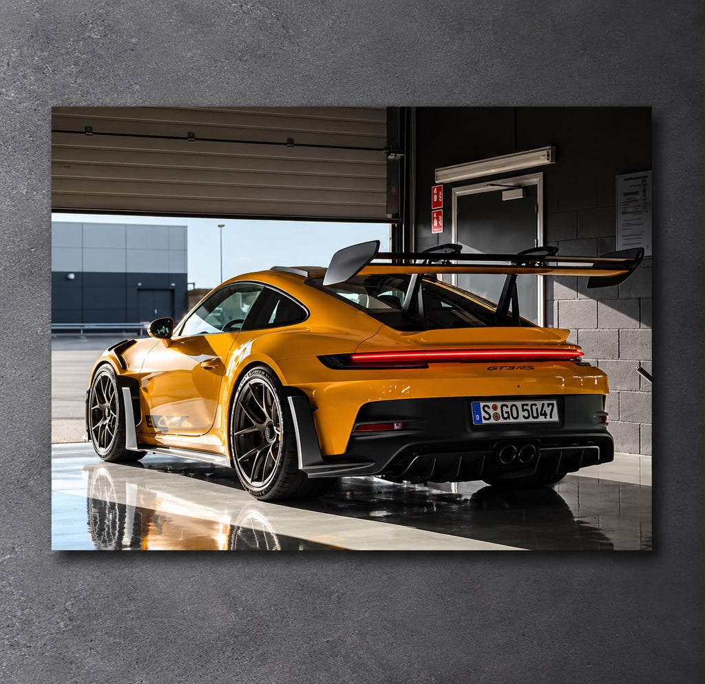 Porsche 911 GT3 RS LED Car Display Frame