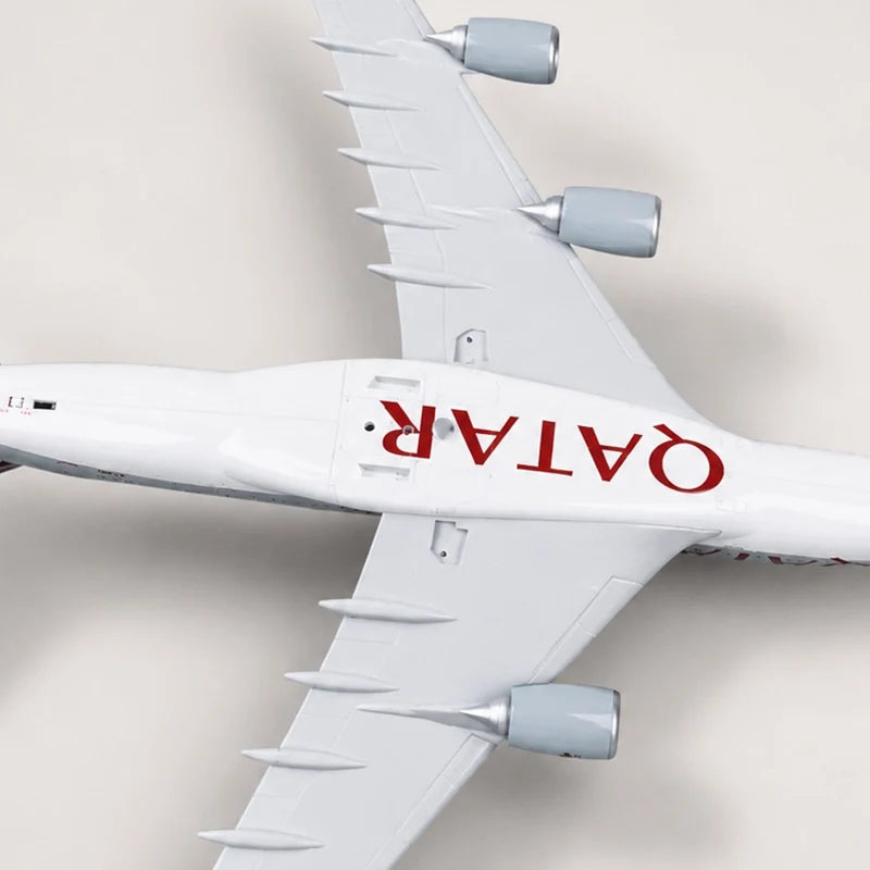 Qatar Airways Airbus A380 1:160 Scale Model