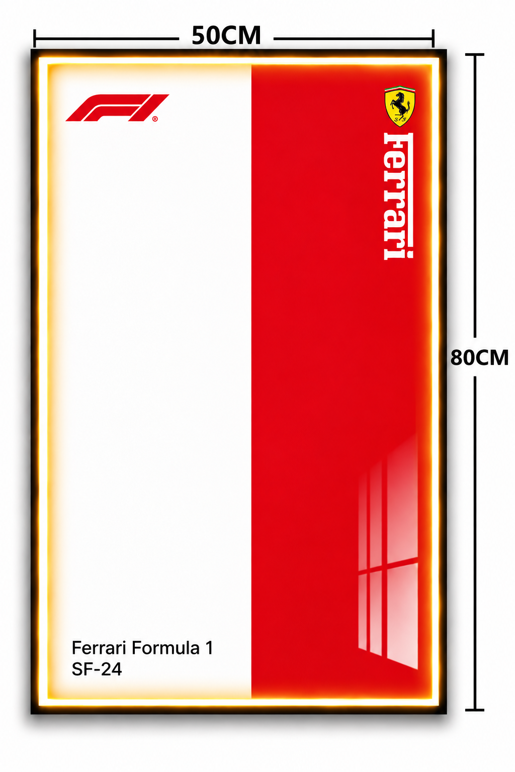 Ferrari F1 Lego 3D Display Board