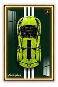 Lamborghini Sian Lego 3D Display Board