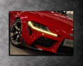 Toyota GR Supra LED Car Display Frame