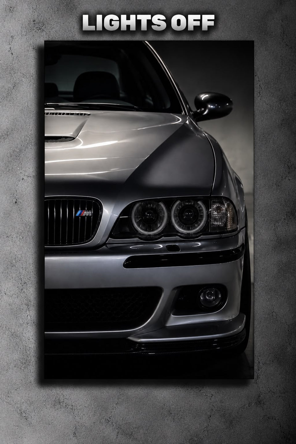 BMW Series 5 LED Car Display Frame