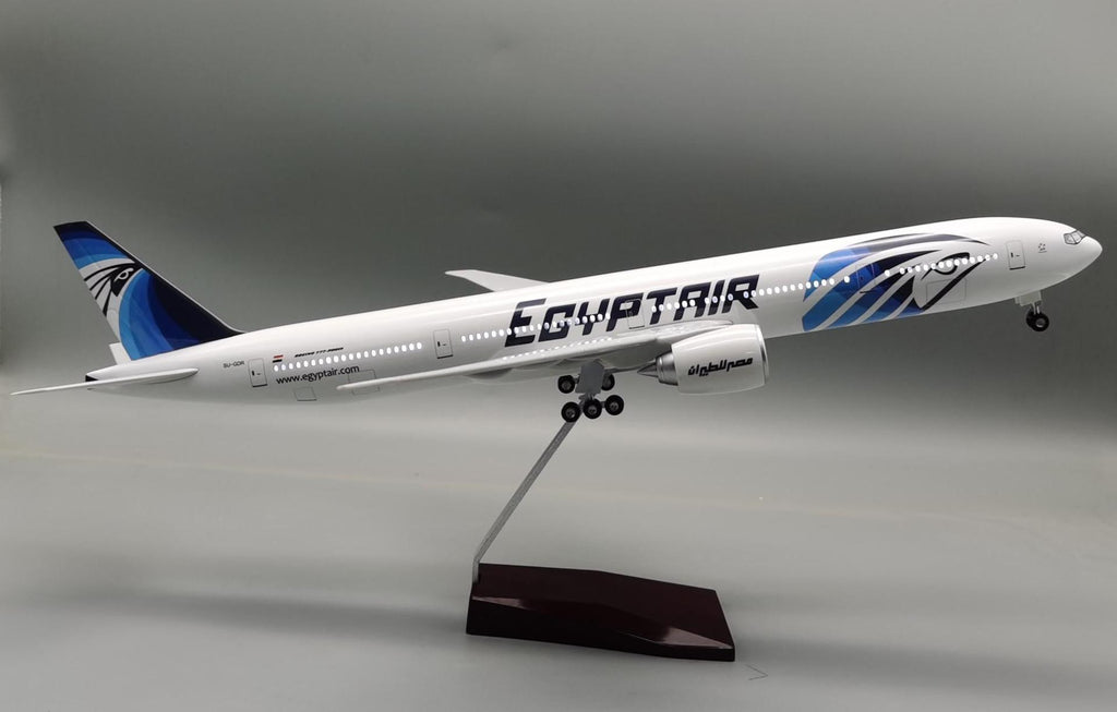 Egypt Boeing 777 1:157 Scale Model