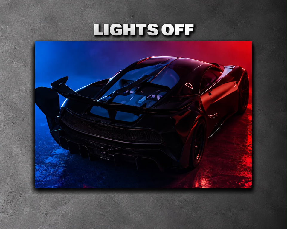 McLaren 720S LED Car Display Frame