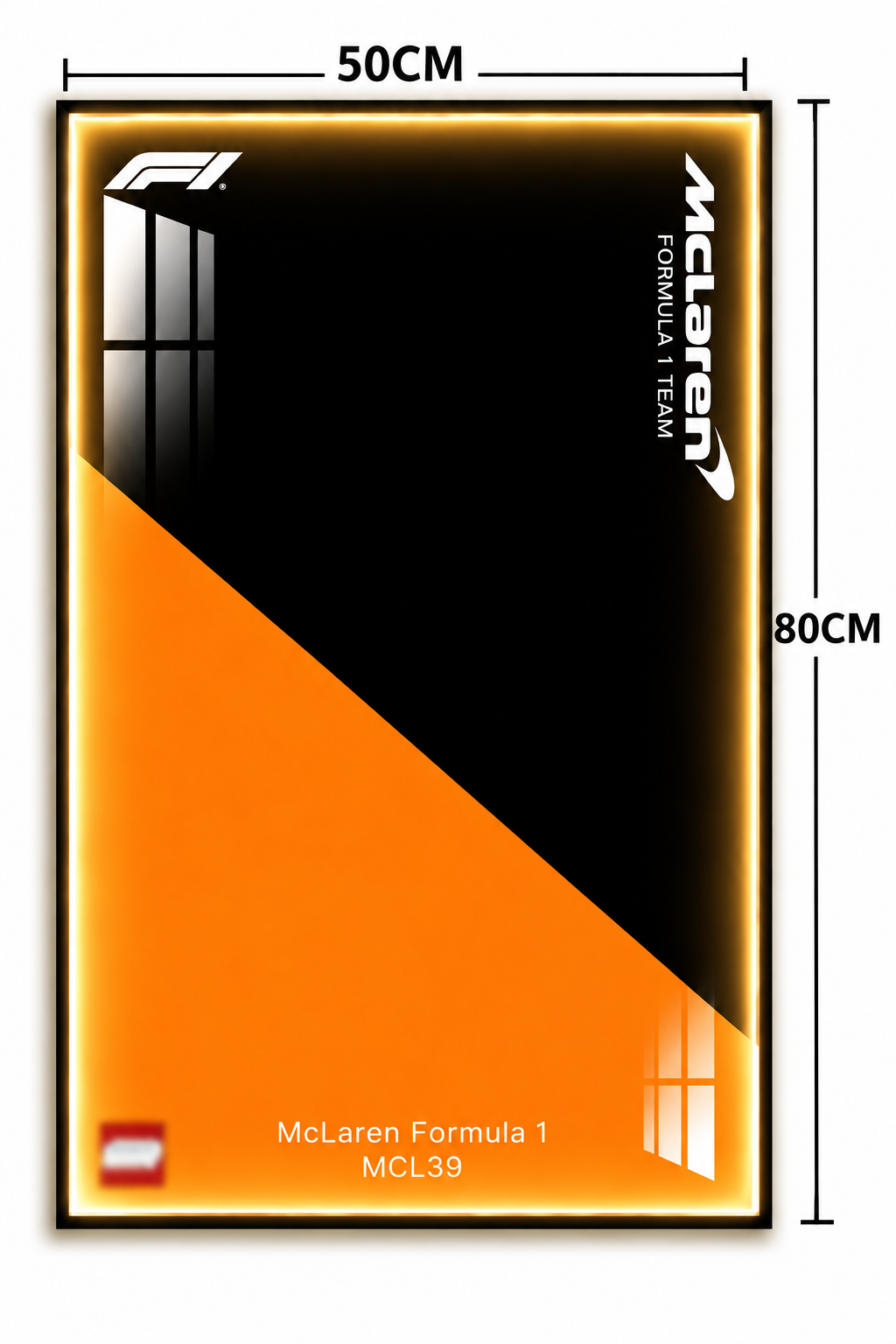 McLaren 3D Lego F1 Display Board