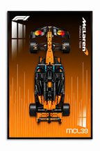 McLaren 3D Lego F1 Display Board