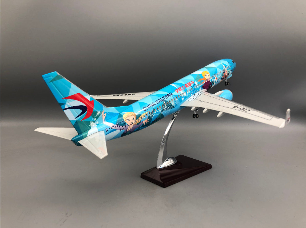 China Eastern Frozen Livery Boeing 737 1:145 Scale Model