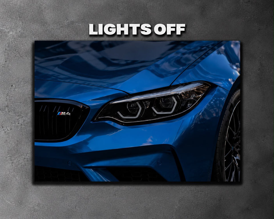 BMW M2 LED Car Display Frame