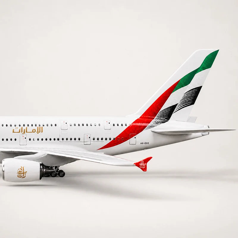 Emirates Airbus A380 1:160 Scale Model
