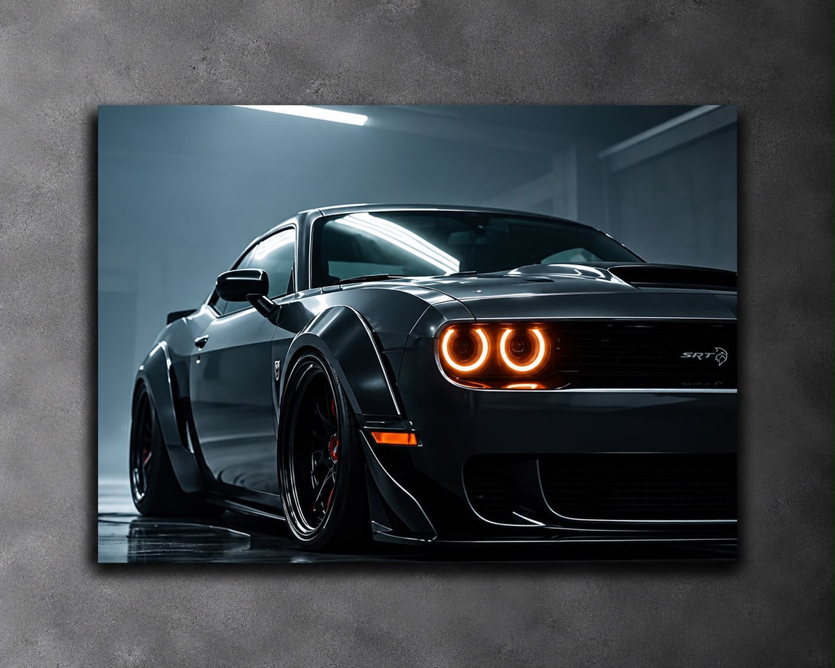 Dodge Challenger SRT LED Car Display Frame