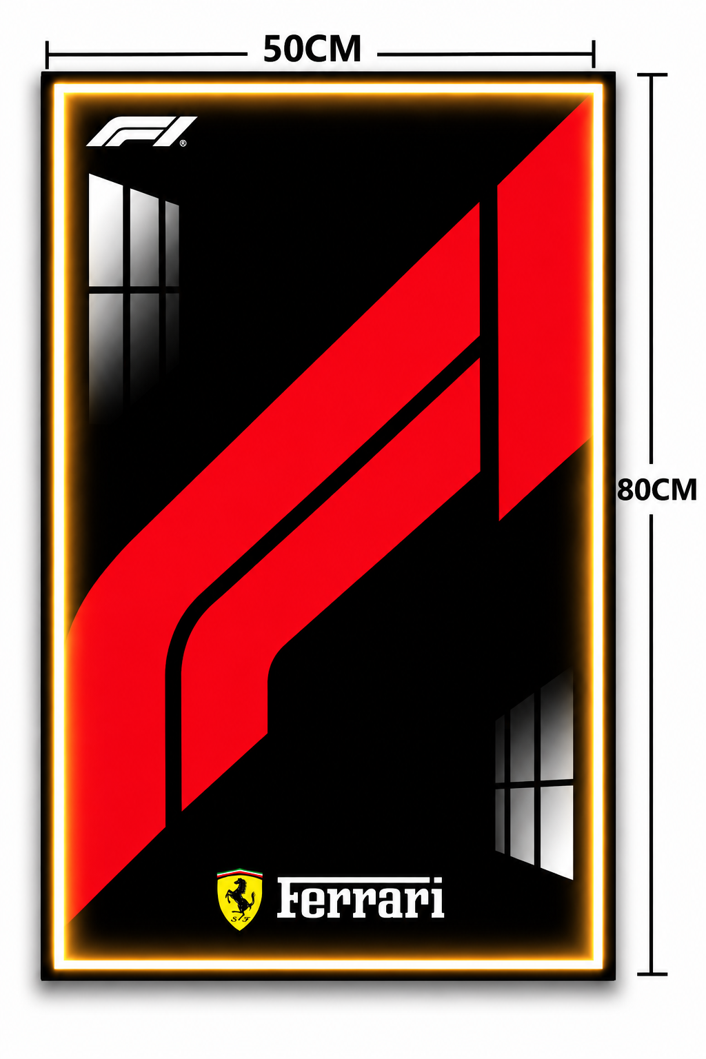 Ferrari F1 Lego 3D Display Board