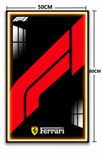 Ferrari F1 Lego 3D Display Board