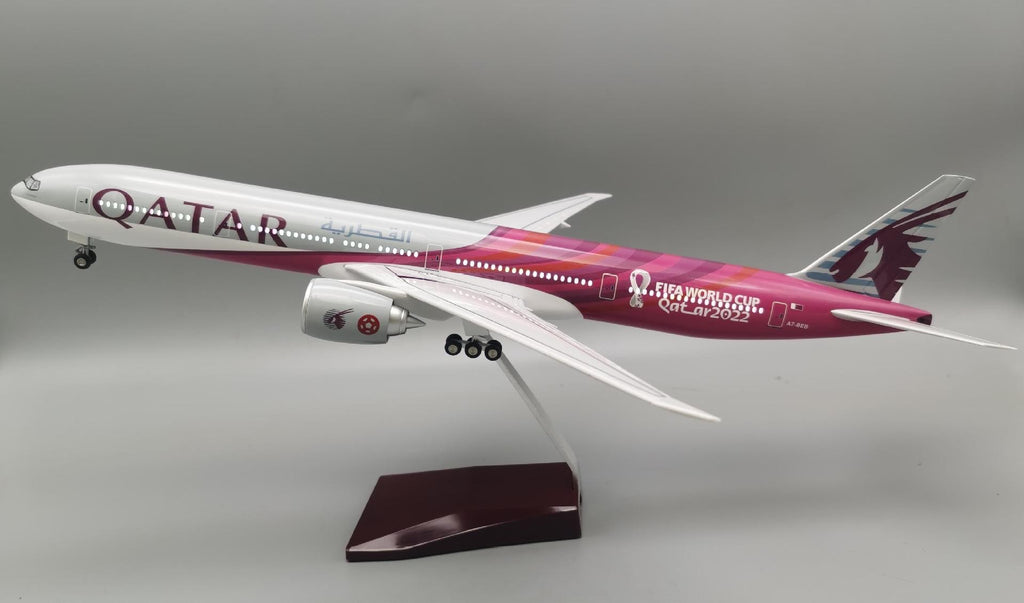 Qatar Airways World Cup 2022 Boeing 777 1:157 Scale Model