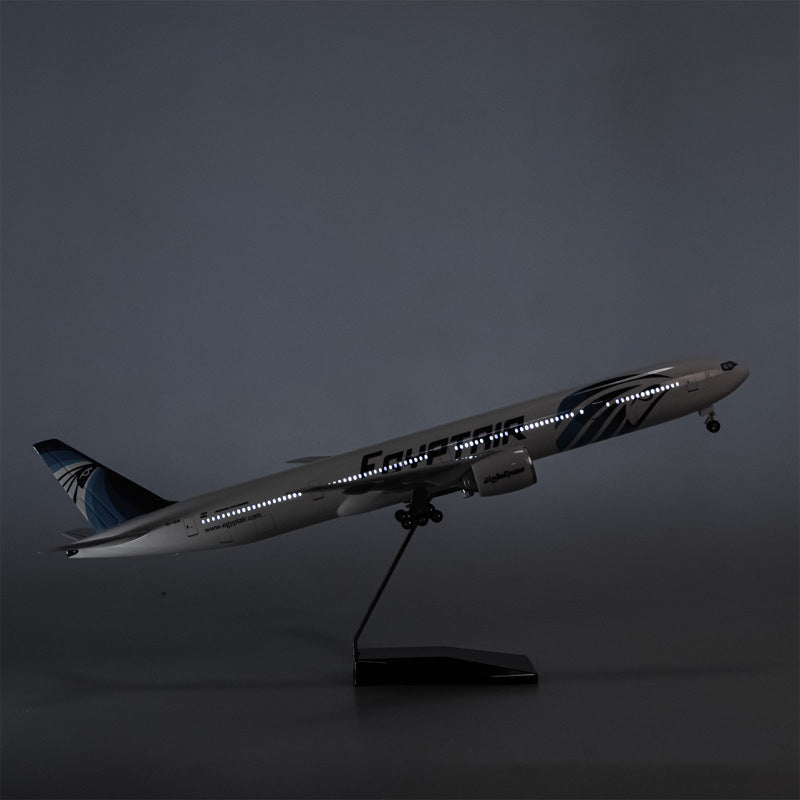 Egypt Boeing 777 1:157 Scale Model
