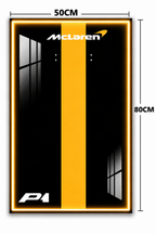 McLaren 3D Lego P1 Display Board