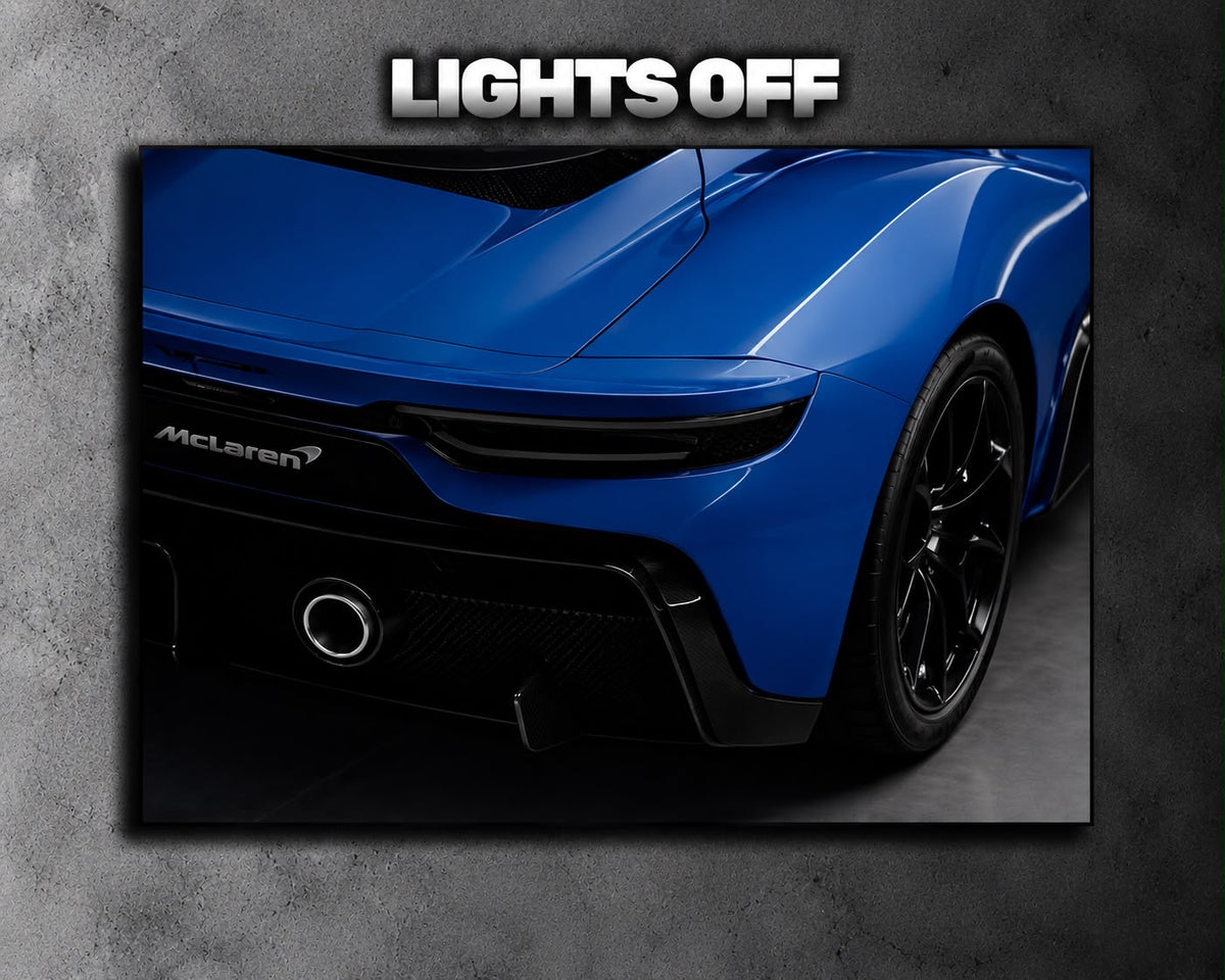 McLaren Artura LED Car Display Frame
