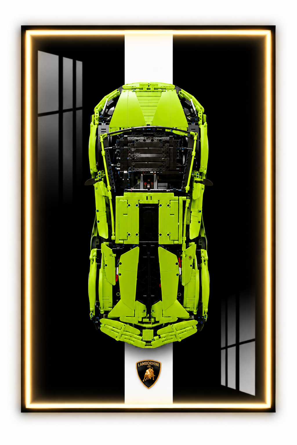 Lamborghini Sian Lego 3D Display Board
