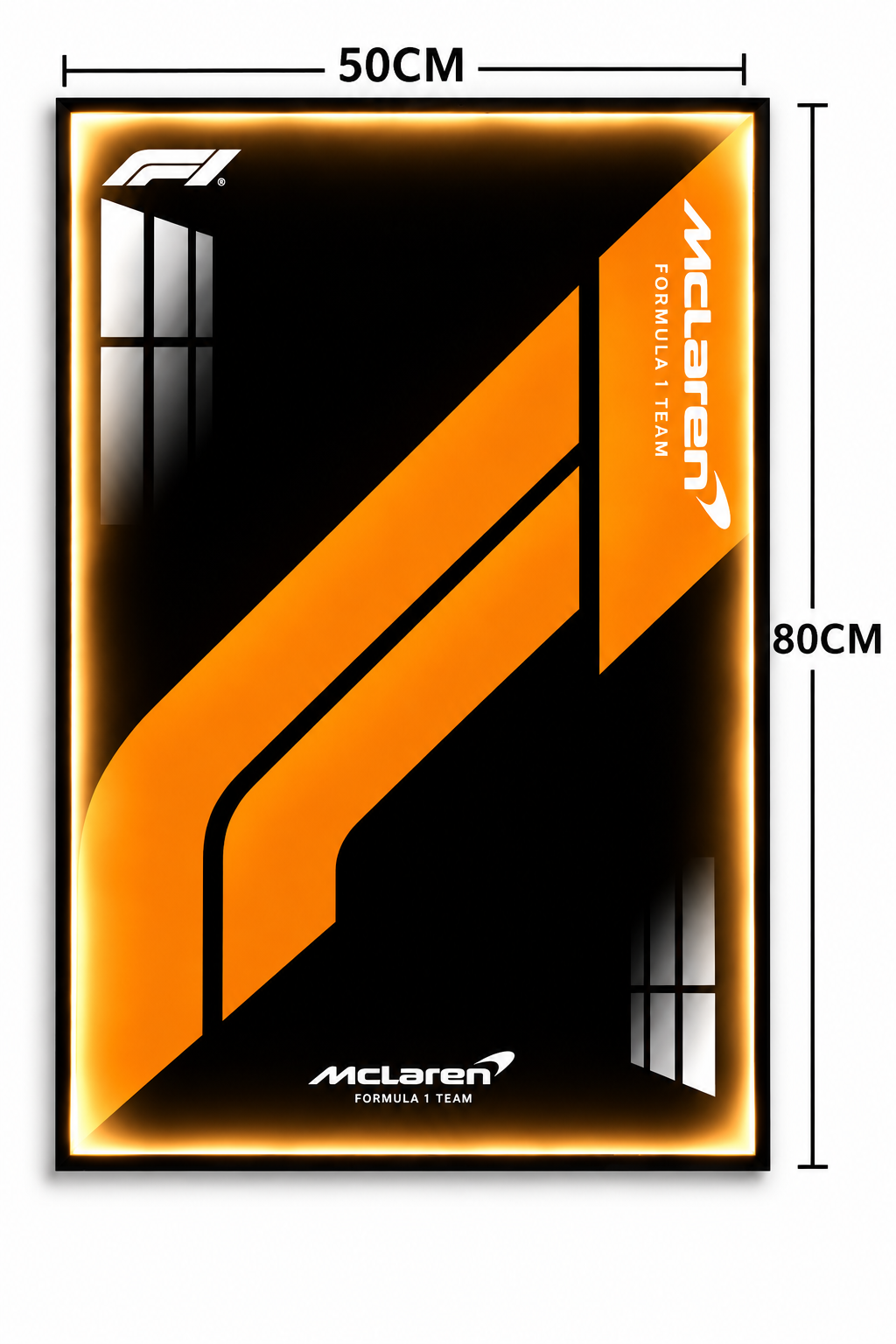 McLaren 3D Lego F1 Display Board