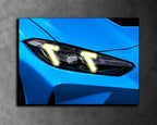 BMW M4 Coupe LED Car Display Frame