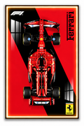 Ferrari F1 Lego 3D Display Board