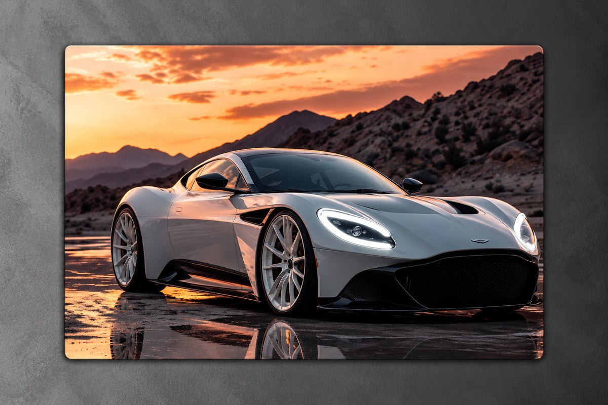 Aston Martin Vantage LED Car Display Frame