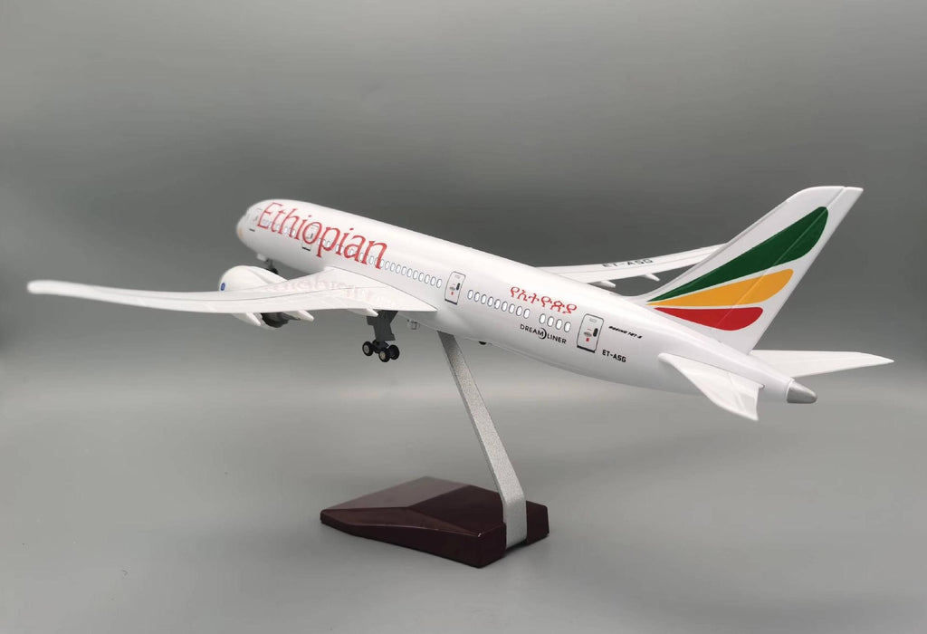 Ethiopian Airways Boeing 787 1:145 Scale Model