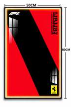 Ferrari F1 Lego 3D Display Board