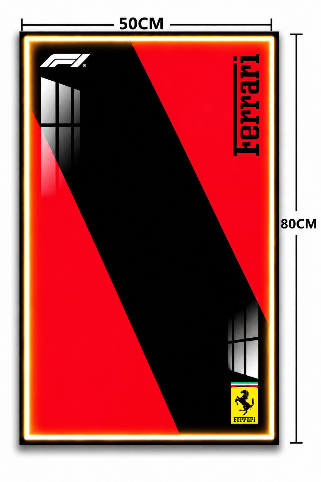 Ferrari F1 Lego 3D Display Board